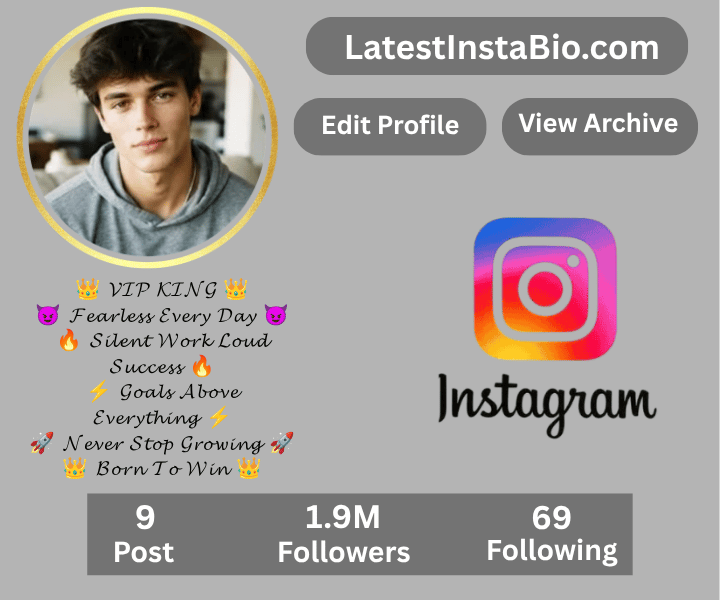 Instagram Bio For Boys