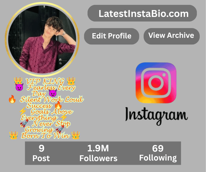 Instagram Bio For Boys