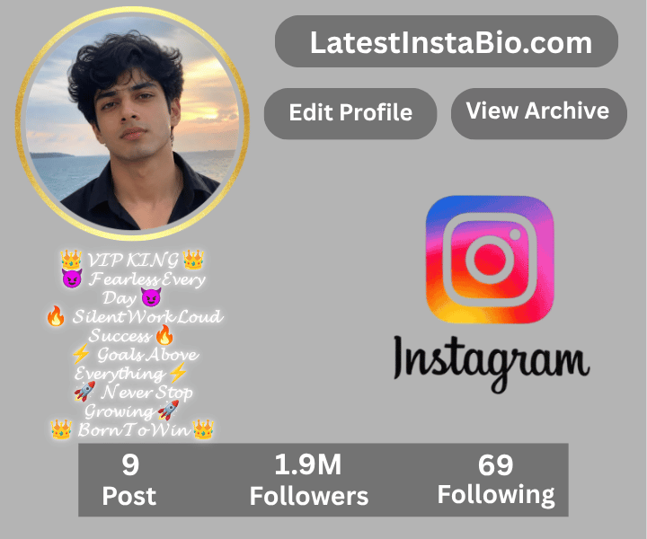 Instagram Bio For Boys