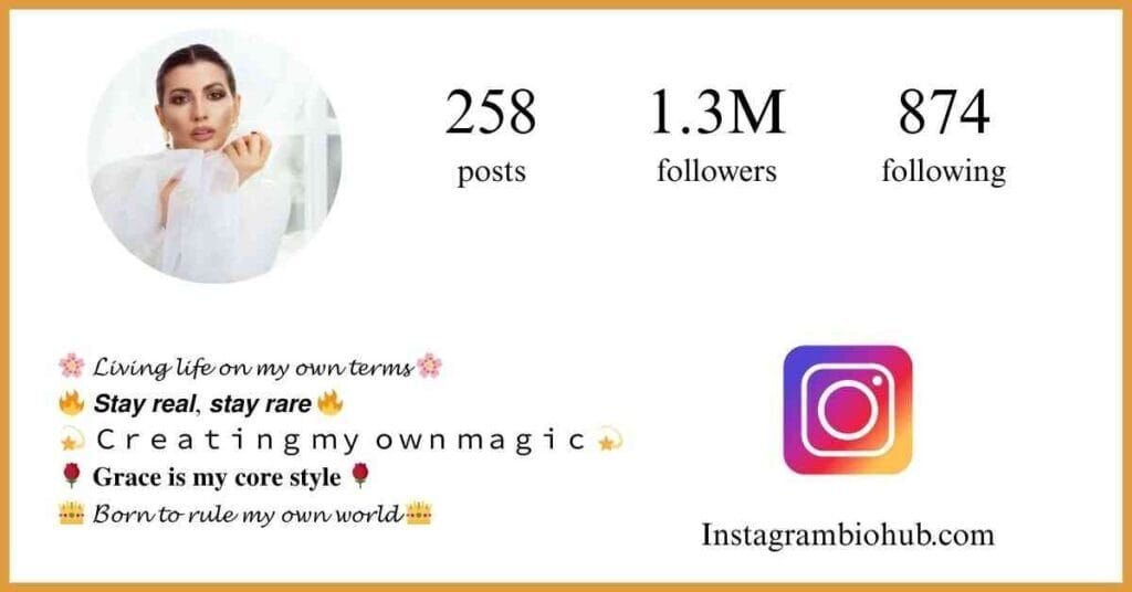 Instagram Bio Style