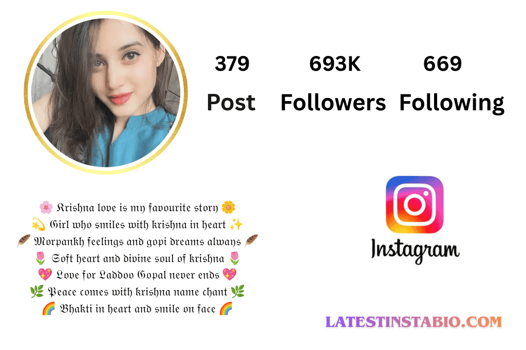 Krishna Bio for Instagram