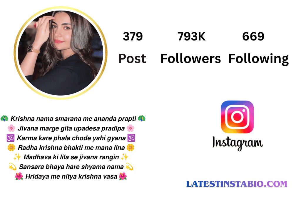 sanskrit bio for instagram