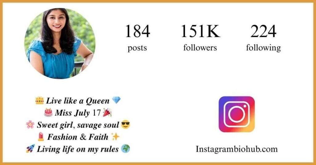 Instagram Bio for Girls