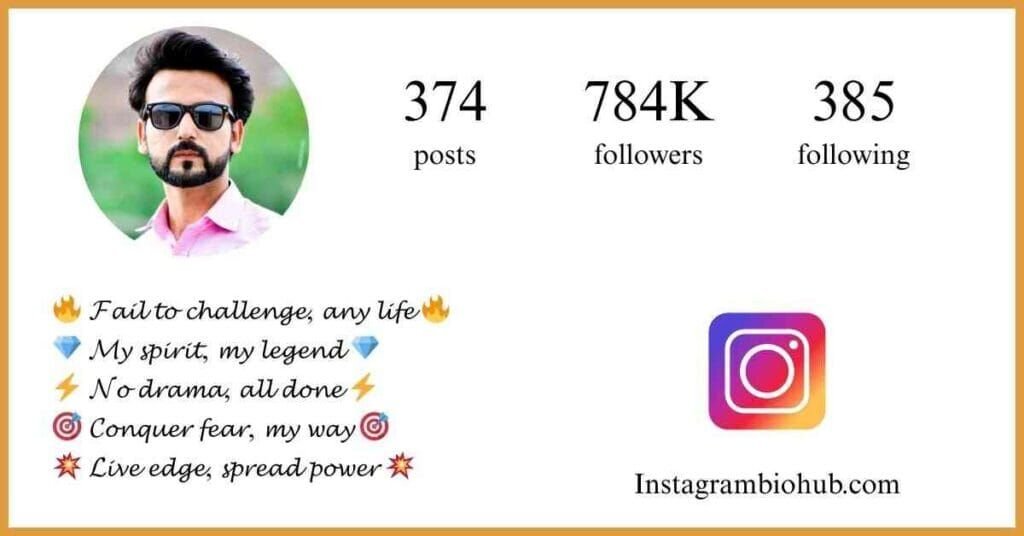 Instagram Attitude Bio