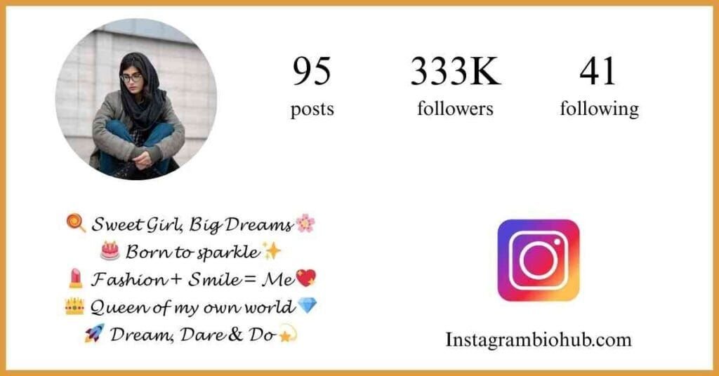 Instagram Bio for Girls