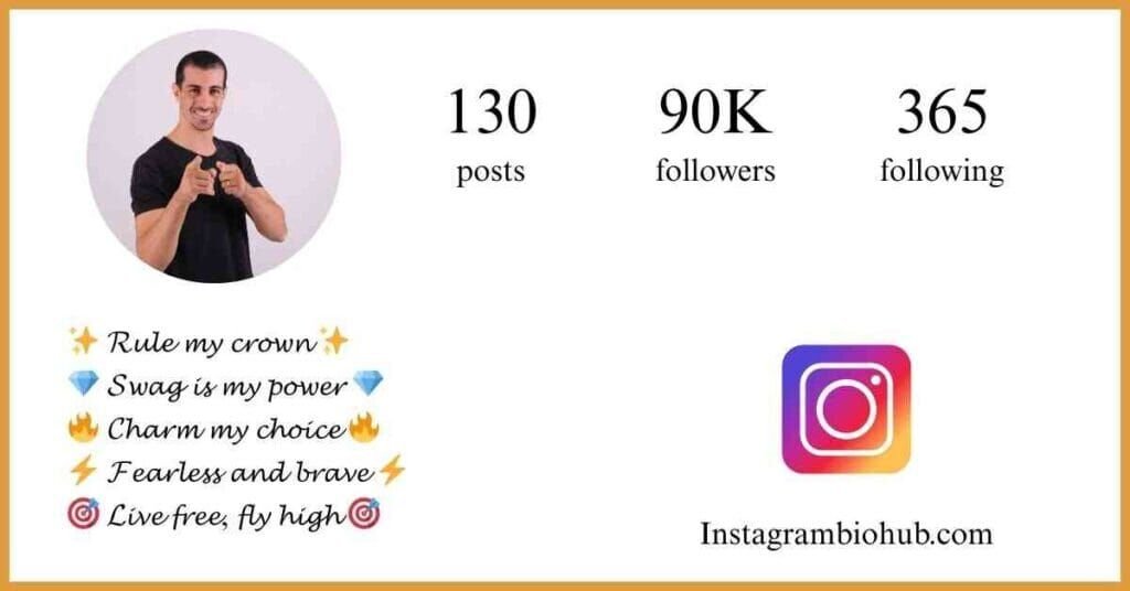 Instagram Attitude Bio