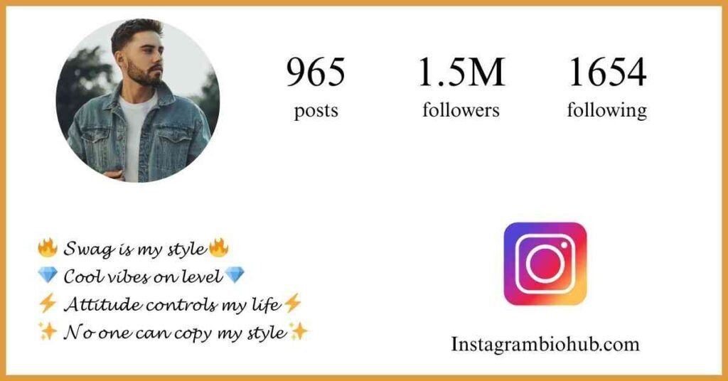 Instagram Attitude Bio