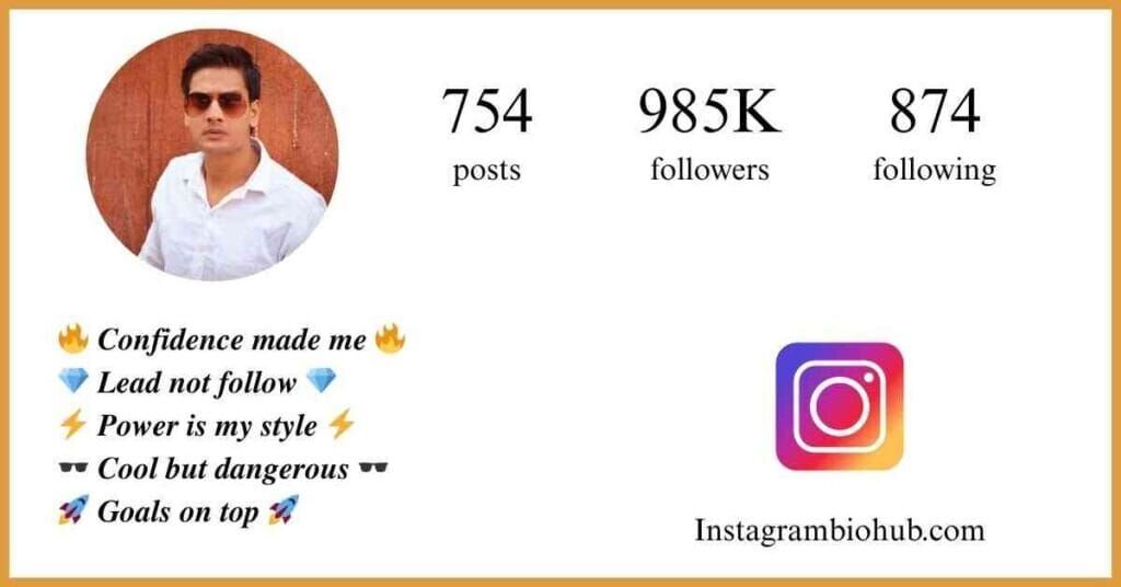 Instagram Bio For Boys