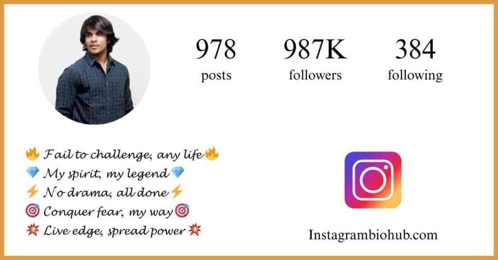 Instagram Attitude Bio