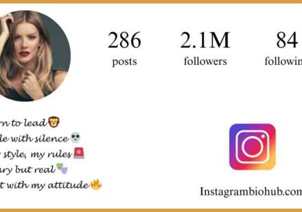 Instagram Bio​ For Boys & Girls | 1000+ Stylish, Attitude & Cute Bio - instagrambiohub.com