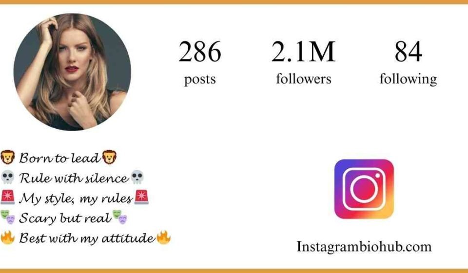 Instagram Bio​ For Boys & Girls | 1000+ Stylish, Attitude & Cute Bio - instagrambiohub.com