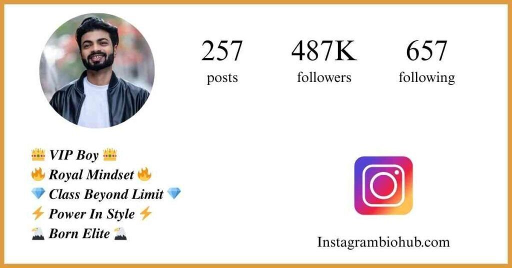 Instagram VIP Bio - Instagram VIP Bio Boy