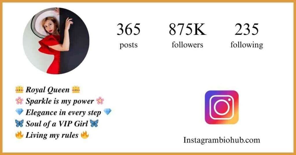 Instagram VIP Bio - Instagram VIP Bio Girl