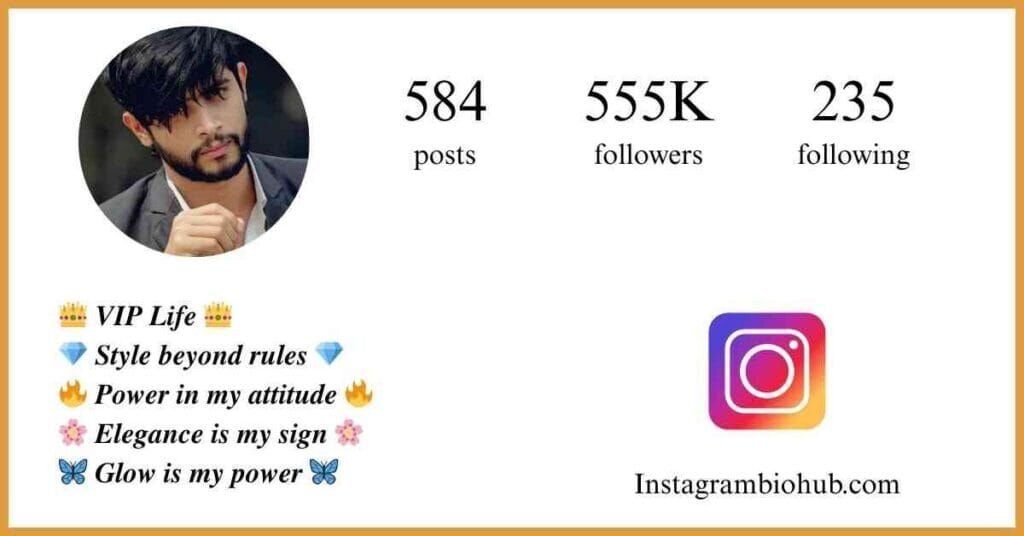 Instagram VIP Bio - Instagram VIP Bio Stylish Font